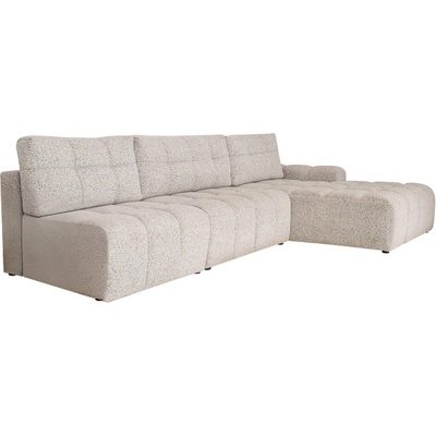 Miuform Бежов разтегателен модулен ъглов диван с място за съхранение (десен ъгъл) Lulu - Miuform (2221PE06)