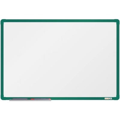 VMS VISION, s.r.o. Magnetická tabuľa 60 x 90 email, zelený rám