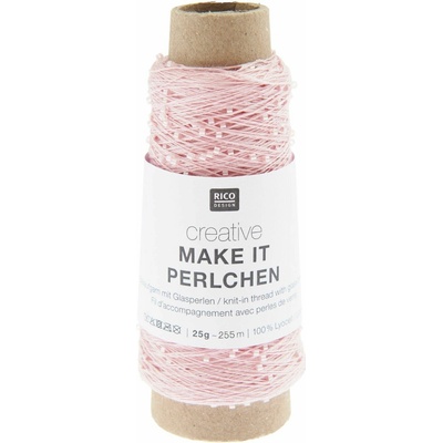 Rico Desigen Příplet Make It Perlchen 002 Rose quartz