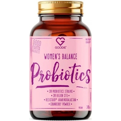 Goodie Probiotiká pre ženy Women`s balance probiotics 30 kapsúl