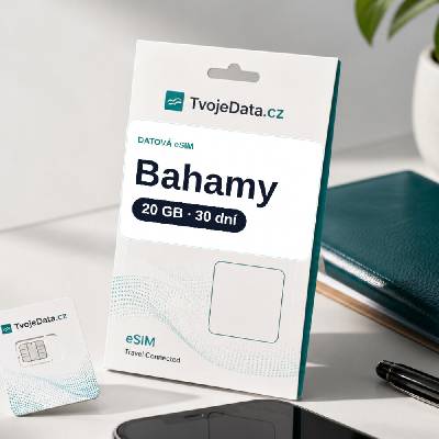 eSIM Bahamy 20 GB / 29 dní