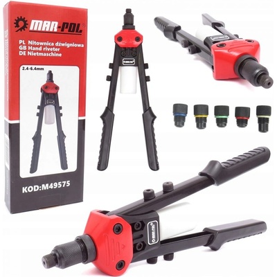 MAR-POL Čelní nýtovací kleště PROFI 2,4-6,4mm M49575 – Zboží Dáma