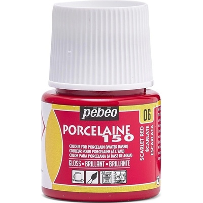 Pébéo Farba na porcelán Porcelaine 150 45 ml 06 Scarlet Red