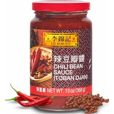 Lee Kum Kee Omáčka z chilli a fazúľ Toban Djan 368 g