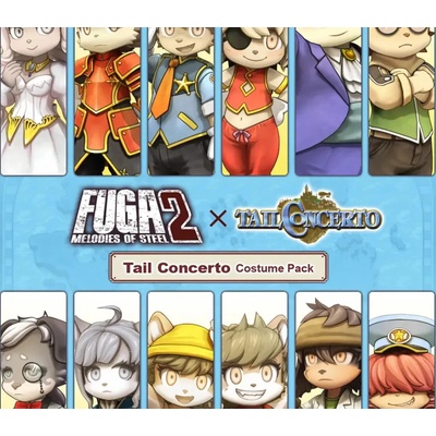 Fuga: Melodies of Steel 2 - Tail Concerto Costume Pack DLC