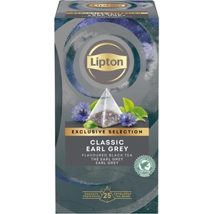 Lipton Черен чай Lipton Exclusive Selection Earl Gray 25 бр