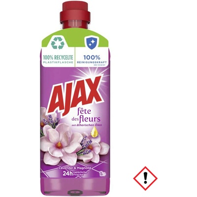 Ajax Aroma Sensations čistiaci prostriedok s vôňou levandulí a magnólie 1 l