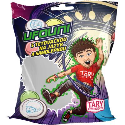 TARY Ufo s tetovačkou na jazyk a samolepkou 22 g