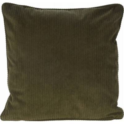 Home Styling Collection polštář z manšestrové tkaniny s lemováním kolekce pro domácí styling 40x40
