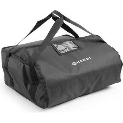 Termoizolační taška na pizzu Kitchen Line - na 4 krabičky 45 x 45 cm, černá 709870H