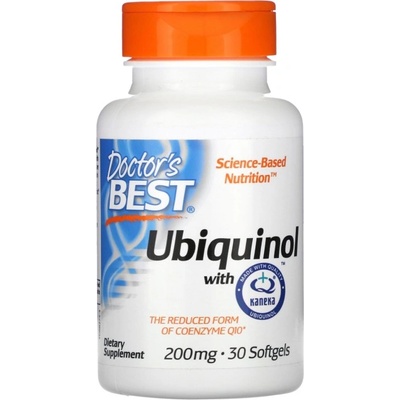 Doctor's Best BEST Ubiquinol Kaneka QH 200 mg [30 Гел капсули]