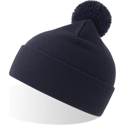 Atlantis Headwear čepice s bambulí Wind-S Pompom COT33029400399-navy Navy