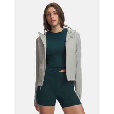 Under Armour W Offgrid Full-Zip Hoodie šedá