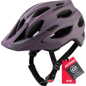 Alpina Carapax 2.0 MTB bicycle helmet, Orchid matt, 52-57 cm - A9725151 (A9725151)