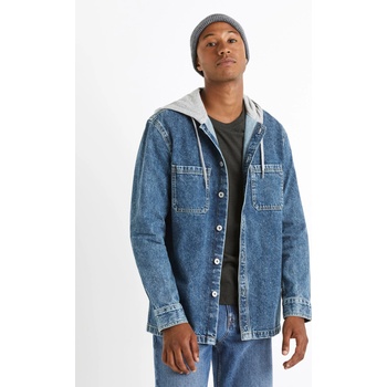 Celio Синя дънкова риза с качулка Celio Caoris Celio | Sin | МЪЖЕ | S