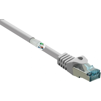 Lindy 47269 RJ45 CAT 6 S/FTP 15m šedý