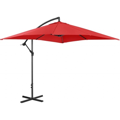 Uniprodo Uni Umbrella SQ250RE 250 x 250 cm červený