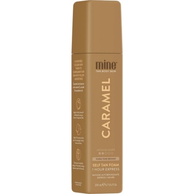 Minetan samoopalovací pěna pro zlatavé opálení Caramel (Classic 1 Hour Express Tan) 200 ml