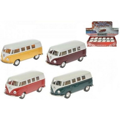 Kinsmart 1962 VW Classical Bus vínový 1:32