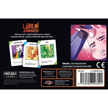 Asmodee Labilní jednorožci: Přisprostlá edice