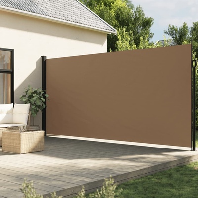 vidaXL Zatahovací boční markýza 200 x 300 cm taupe