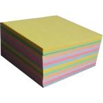  Цветно хартиено кубче незалепено 86x86 mm 400 л (1902006-01) - officebox