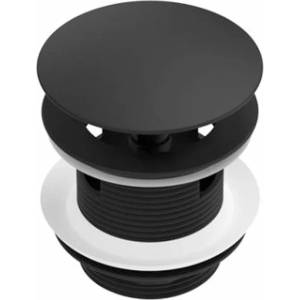 Rune Клапан за вана Click-Clack Rune, матово черен (5940541336013)
