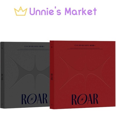 Unnies Market E'LAST [ROAR] ELAST 3rd Mini Album GRAY ver. RED ver. + Free Gift
