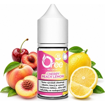 Oree Salt Cherry Peach Lemon 10 ml 18 mg