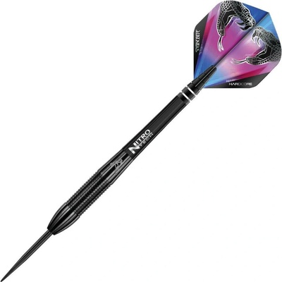 RedDragon steel Peter Wright Snakebite 3 Black 26g 90% wolfram