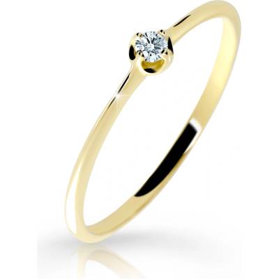 Cutie Jewellery gold Zásnubní prsten Z6729 2931 ze zlata se zirkonem Žlutá