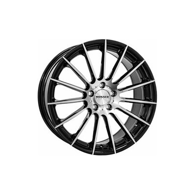 MONACO WHEELS FORMULA 7,5x17 4x100 ET40 gloss black polished