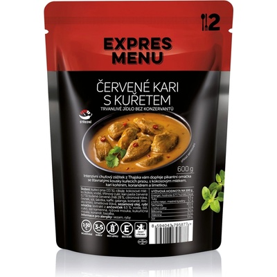 Expres menu Červené karí s kuraťom 600 g