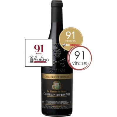 Cellier des Princes Chateauneuf du Pape Le Blason du Prince Suché červené, 0,75 l (holá láhev)