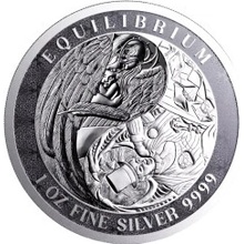 Pressburg Mint strieborná minca Equilibrium 2024 1 oz