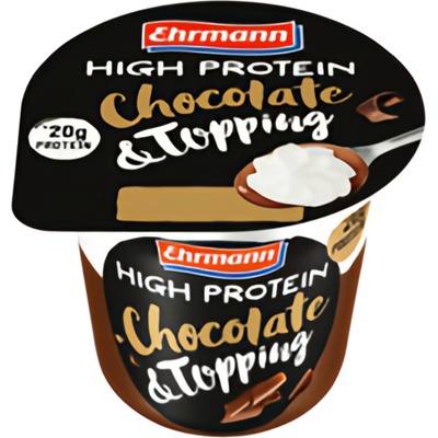 Ehrmann High Protein Chocolate & Topping with protein 200 g – Hledejceny.cz