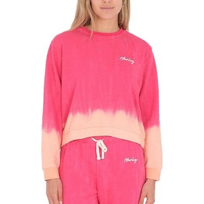 Hurley Tie Dye Cropped Crew