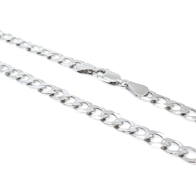 Jan Kos jewellery Stříbrný řetízek typu pancer 12119031
