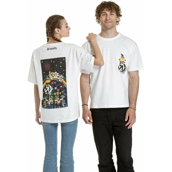 Meatfly унисекс тениска Dwarf White Dwarf Meatfly | Byal | МЪЖЕ | M/L