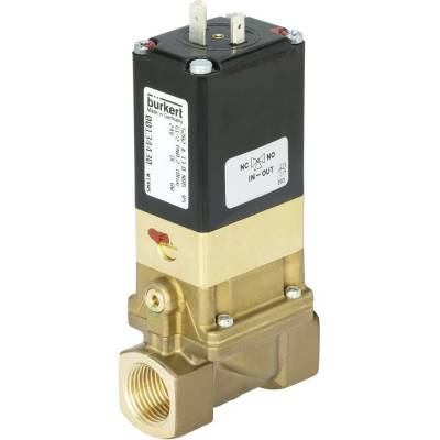 Bürkert servom riadený ventil 186546 5282 24 V/DC spojka G 1/2 Menovitá vzdialenosť 13 mm kľudová poloha uzavretá 1 ks