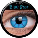 MaxVue Colour Crazy Blue Star šošovky ročné 2 ks