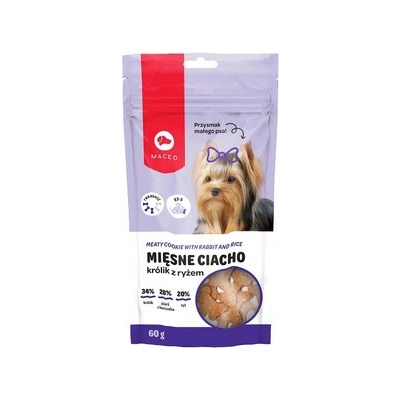 Maced Pochúťky s králičím a ryžou 60 g