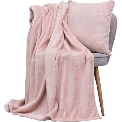SCANquilt Deka Deli svetlá ružová 150x200