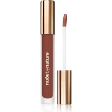 Nude by Nature Satin Liquid Lipstick krémový rúž so saténovým finišom 10 Terracotta 3,75 ml