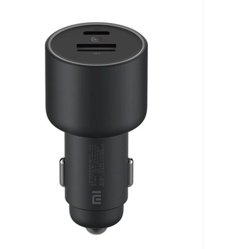 Image 1 of Xiaomi Супер бързо-зарядно Xiaomi 100W Car Charger USB A + Type C, С кабел в комплекта, Черно (CC07ZM)