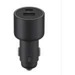 Xiaomi Супер бързо-зарядно Xiaomi 100W Car Charger USB A + Type C, С кабел в комплекта, Черно (CC07ZM)