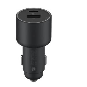 Xiaomi Супер бързо-зарядно Xiaomi 100W Car Charger USB A + Type C, С кабел в комплекта, Черно (CC07ZM)