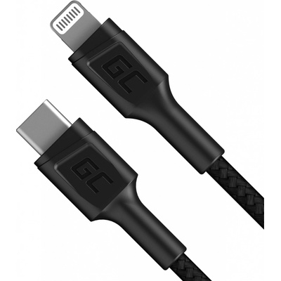 Green Cell KABGC07 nabíjací kábel Power Stream USB-C - Lightning with Power Delivery 100 cm