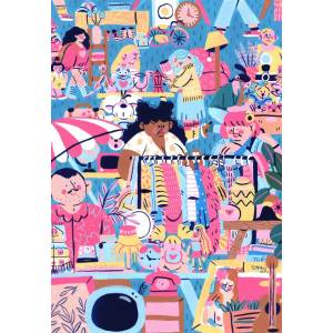 Pieces & Peace - Puzzle Garage Sale - 1 000 piese