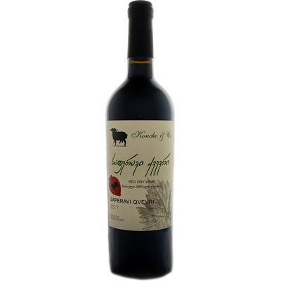 Vinařství Koncho & Co SAPERAVI QVEVRI suché bílé 13,5% 0,75 l (holá láhev)